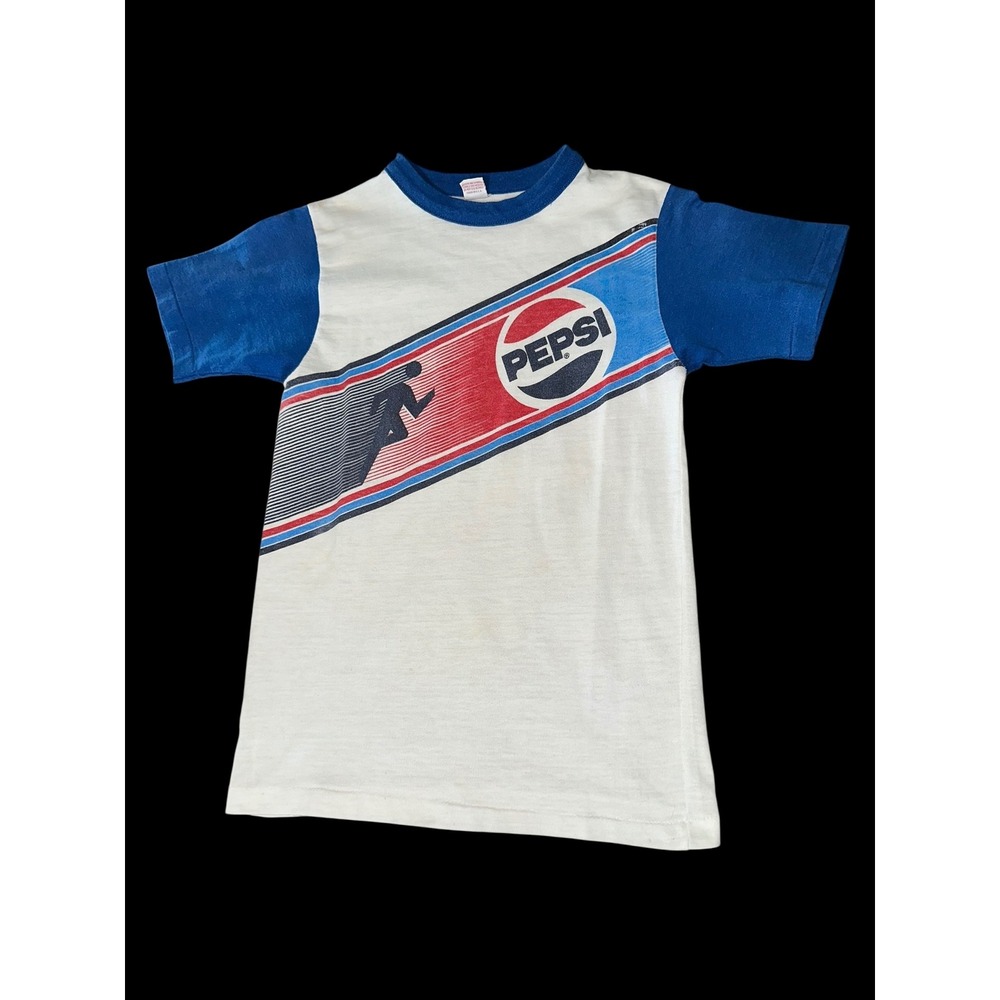 Pepsi Vintage 70's Donmoor Ringer Tee‎